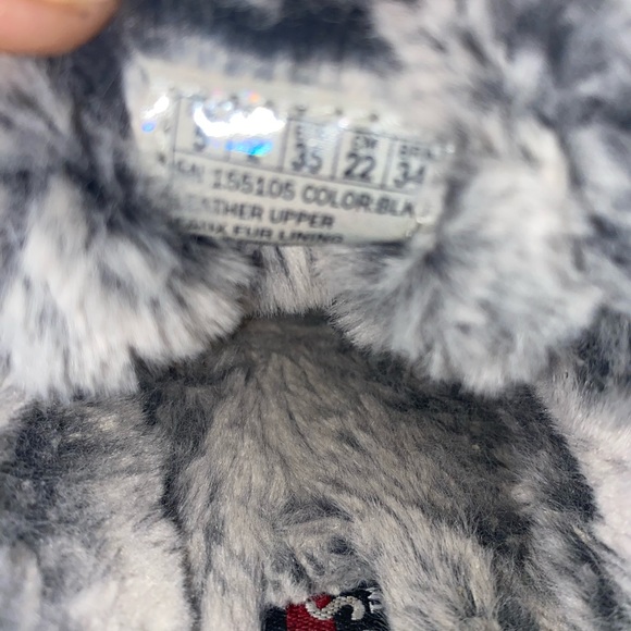 Skechers Comfy Fur Suede Sneaker Slides EUC - Picture 6 of 7